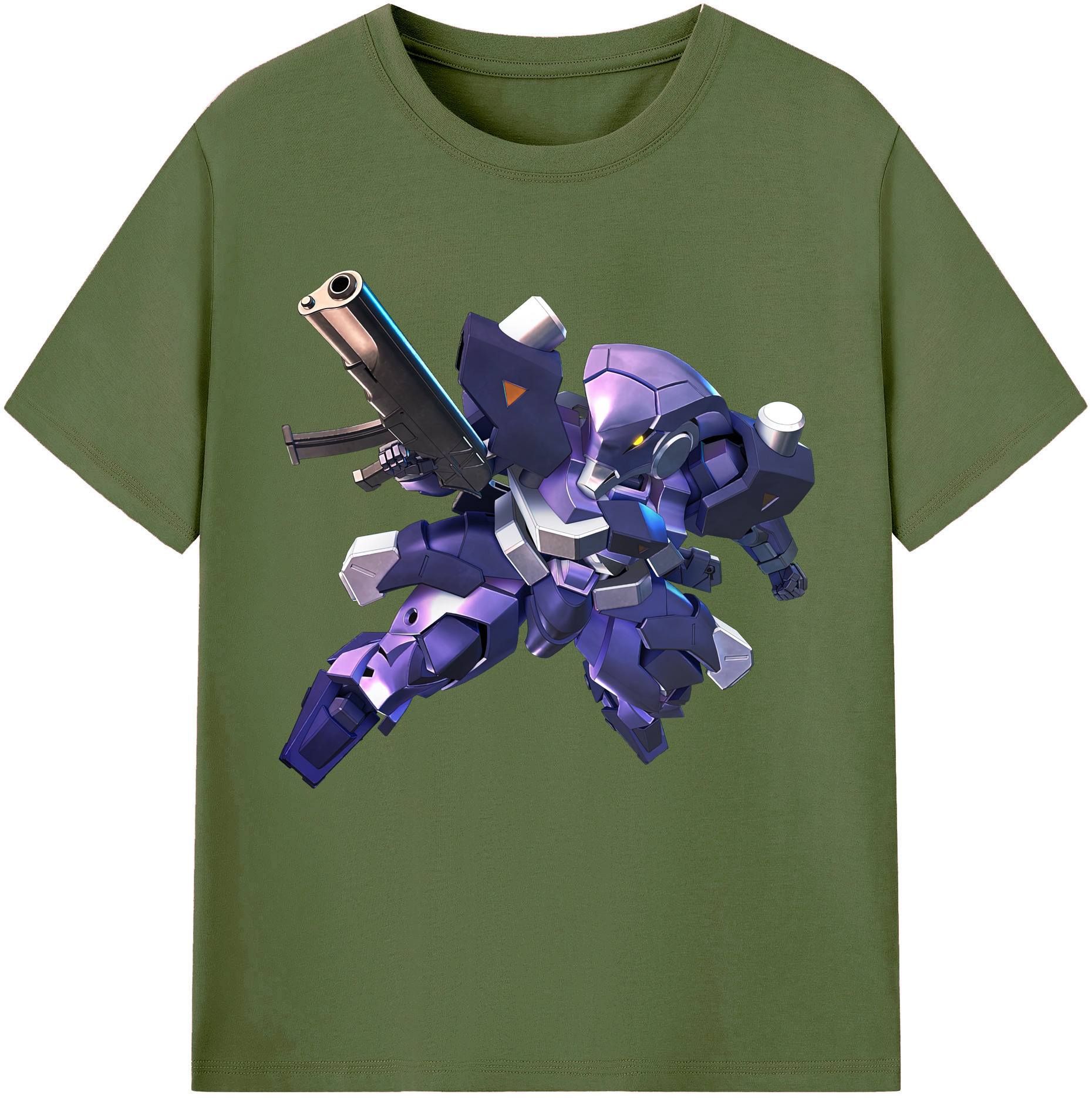 （画像用） 機動戦士ガンダム Mobile Suit Gundam 綿100％半袖Tシャツ（フロントプリント）